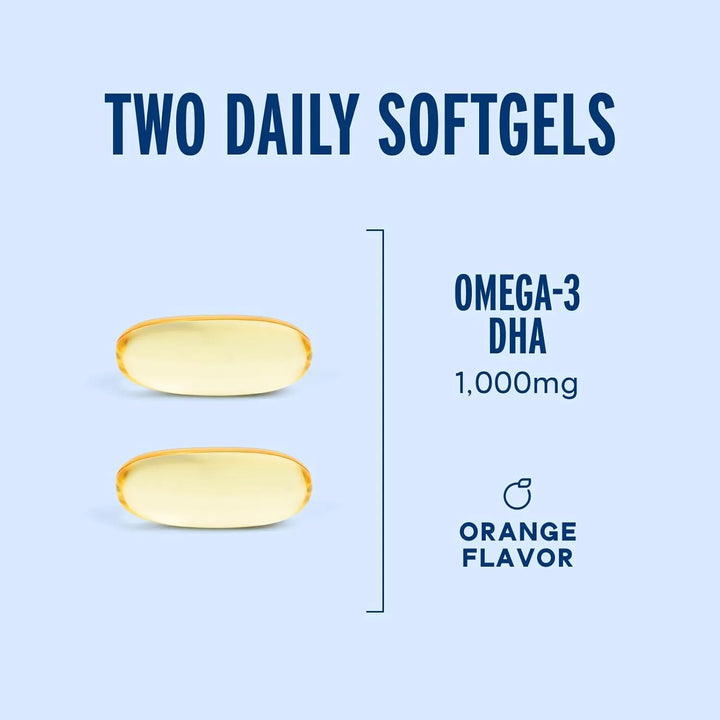 Aceite De Pescado Omega-3 Dha Alto En Potencia Para Cerebro - Imagen 3