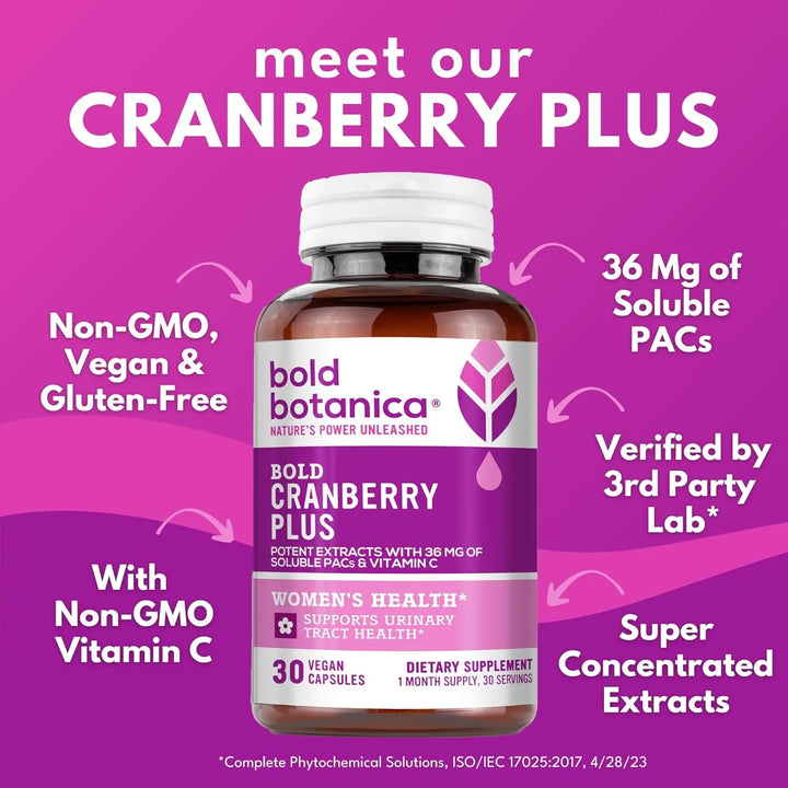 Cápsulas De Arándano Con 36 Mg Pac Extracto De Jugo Apoyo Ur - Imagen 2