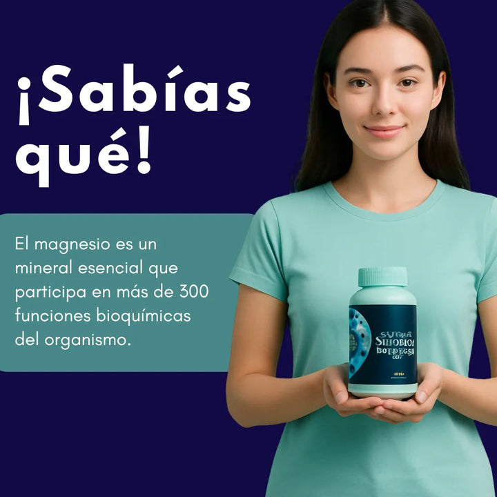 Glicinato De Magnesio Capsulas Alta Absorcion Original N/a - Imagen 2