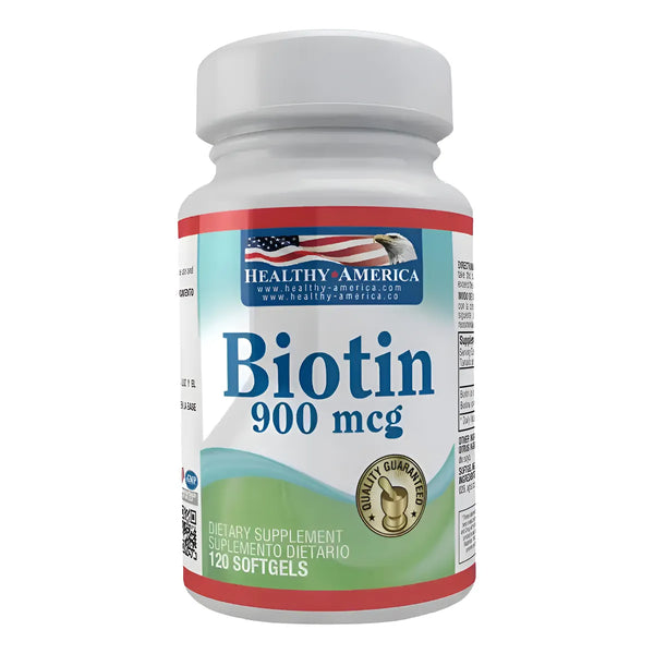 Biotina Americana 900mcg N/a - Imagen 1
