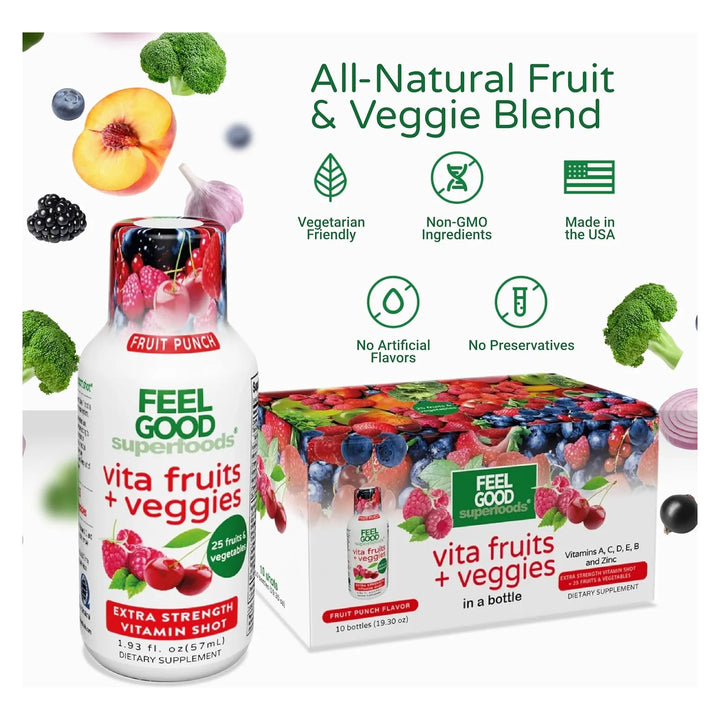 Bebida Sabor Ponche De Frutas Pack De 10 Inyecciones Apoyo I - Imagen 6