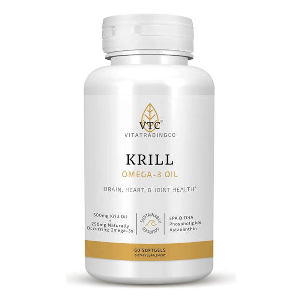 Aceite De Krill Antártico Puro 100 Mg Con Astaxantina Epa Dh - Imagen 1