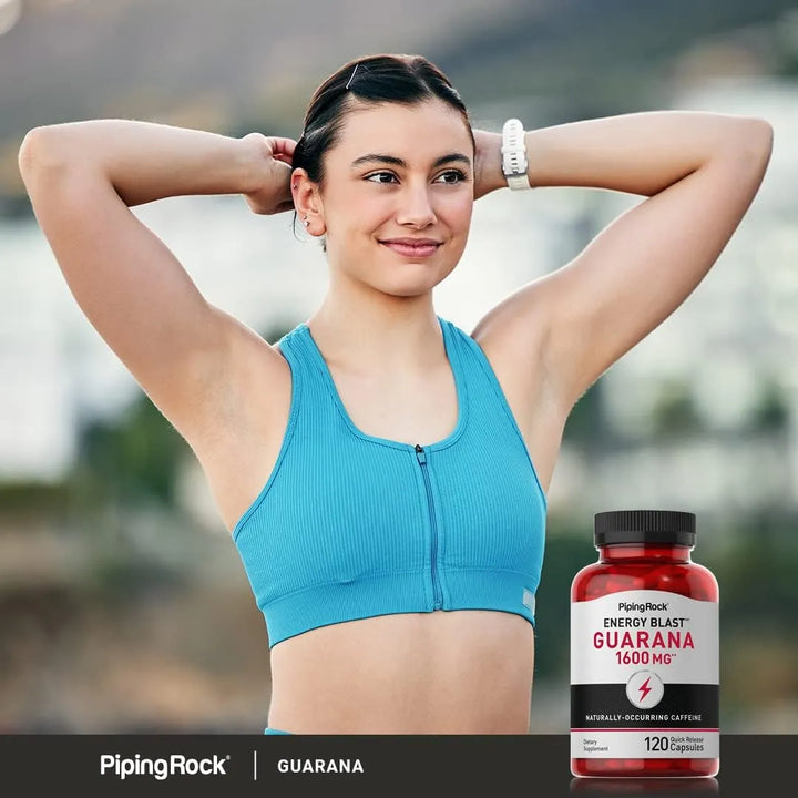 Cápsulas De Guaraná 1600 Mg 120 Unidades Extracto Mega Fuerz - Imagen 6