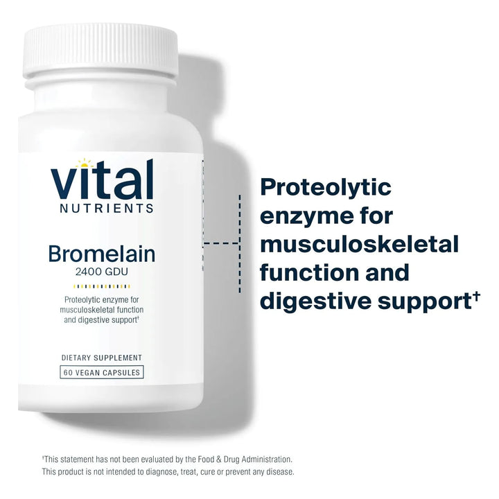 Bromelina Enzimática Digestiva De Piña 2400 Gdu Apoyo Digest - Imagen 6