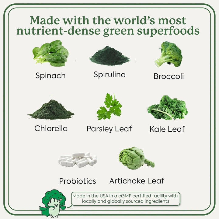 Cápsulas Wondergreens Super Vegetales Para Niños 30 Unidades - Imagen 4