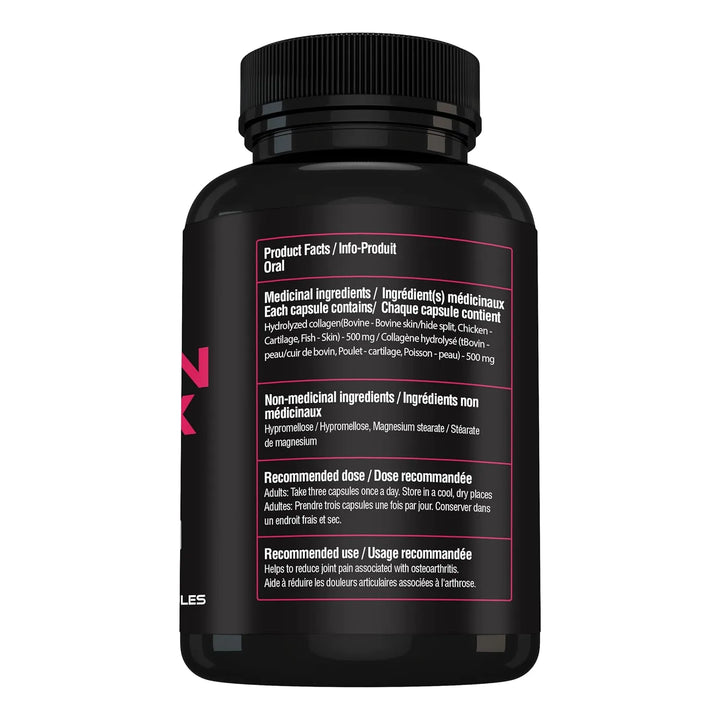 Cápsulas De Péptidos De Colágeno Tipo I Ii Iii V X 1800 Mg P - Imagen 6