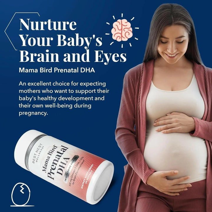 Aceite Omega 3 Dha Prenatal Desarrollo Cerebral Ocular Bebé - Imagen 9