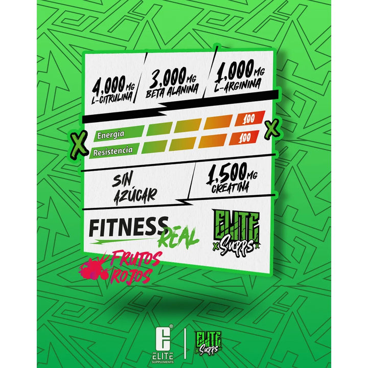 8 En V Pre-workout - G A $211 Frutos Rojos - Imagen 6