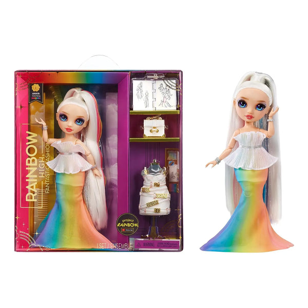 Muñeca Rainbow High Amaya Raine 28 Cm Con 2 Trajes Y Accesorios