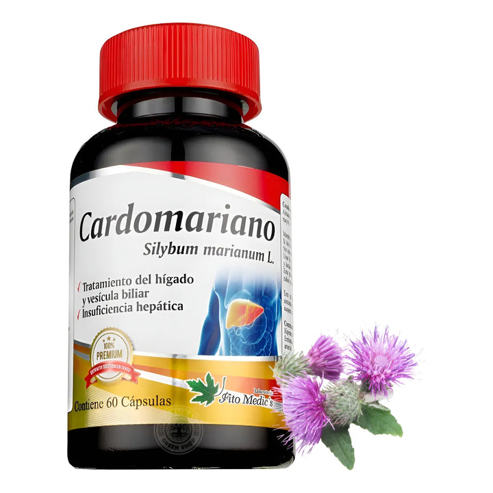 Cardomariano Silimarina X60caps Sin Sabor - Imagen 6