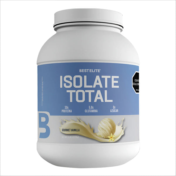 Proteina Isolate Total 5 Libras De Best Elite 5lb 5 Lb Gourmet Vainilla Iso 100 % Isopure - Imagen 1