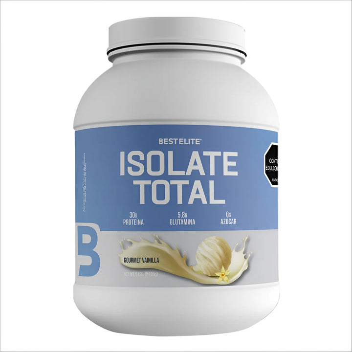 Proteina Isolate Total 5 Libras De Best Elite 5lb 5 Lb Gourmet Vainilla Iso 100 % Isopure - Imagen 1