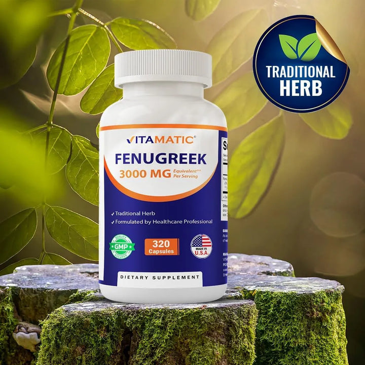 Cápsulas De Fenogreco Extra Fuerte 3000 Mg 320 Unidades Trig - Imagen 4