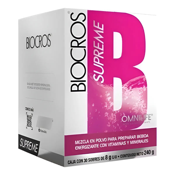 Biocros Supreme Caja 30 Sobres  Frutas Cítricas - Imagen 1