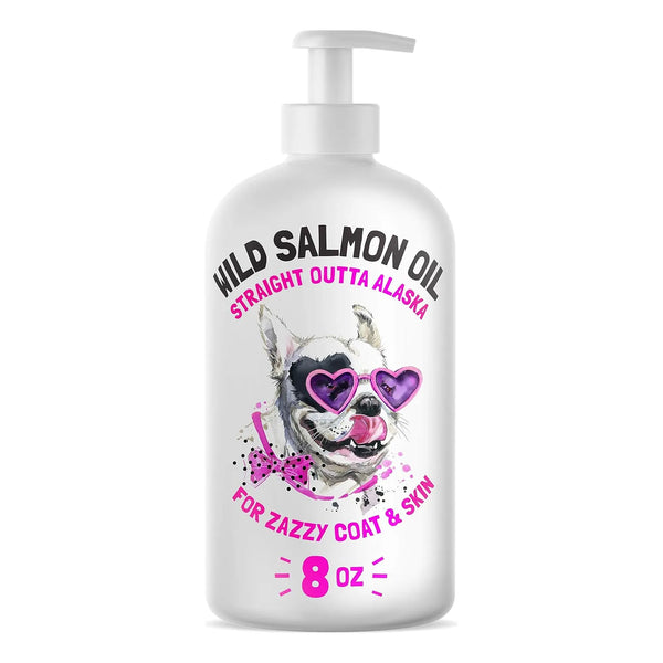 Aceite De Salmón Salvaje De Alaska Para Perros Y Gatos Omega - Imagen 1