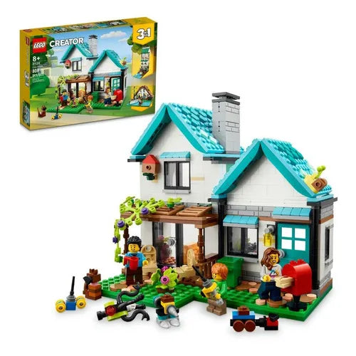 Lego Creator 3 En 1 Casa Acogedora 31139 Juego De Construcción Familiar