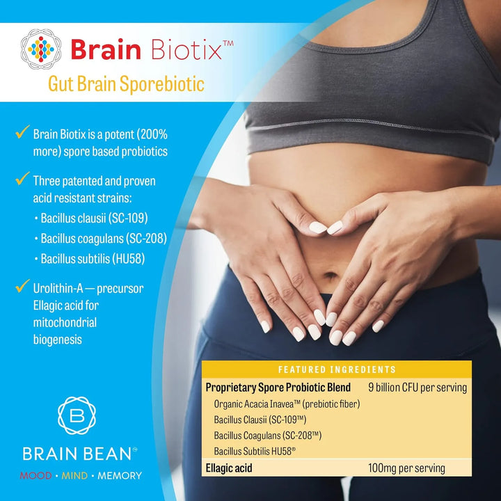 Probiótico Prebiótico Esporas Intestinales Cerebrales 30 Por - Imagen 3