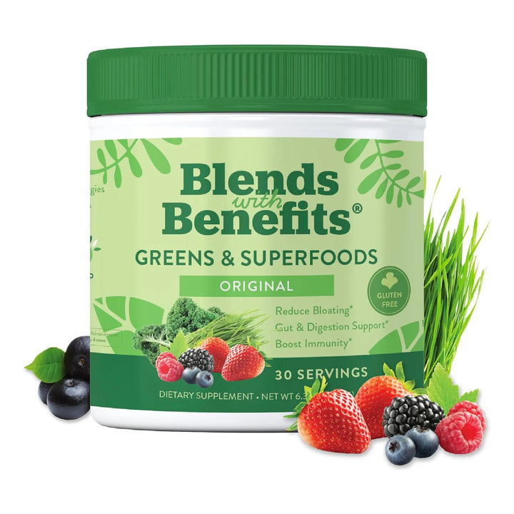 Polvo De Superalimento Verde Con Probióticos Y Enzimas Diges - Imagen 1