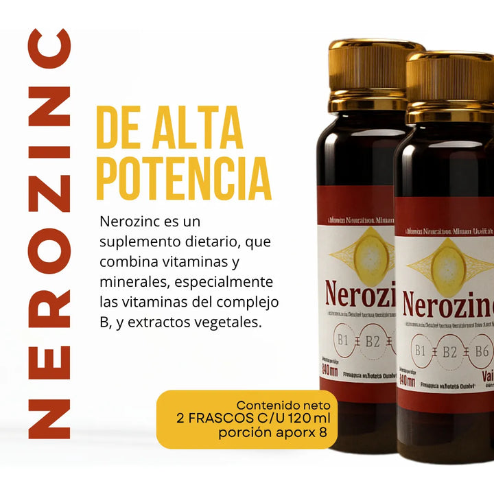 Neurozin Vitaminas Para El Cerebro | Suplemento Cognitivo Para Memoria, Concentración Y Enfoque Mental Vitaminas B1 B3 B6 Niacina 240ml Vainilla - Imagen 8
