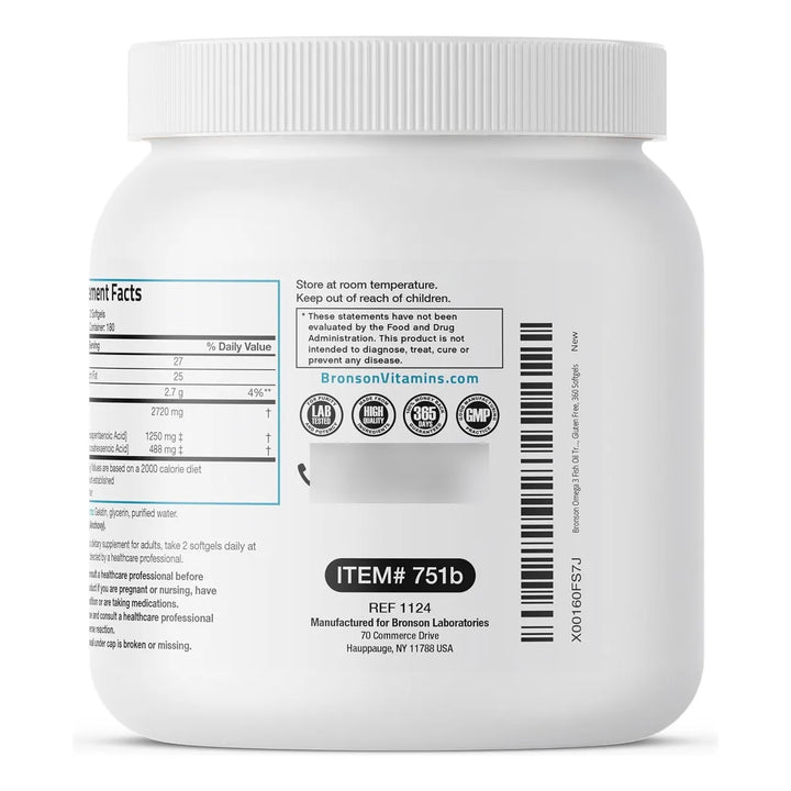 Aceite De Pescado Omega 3 Triple Fuerza 2.7 Gramos 1250 Epa - Imagen 4