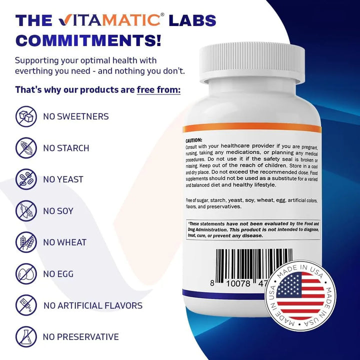 Ácido Fólico 400 Microgramos 500 Tabletas Vitamina B9 Essent - Imagen 6