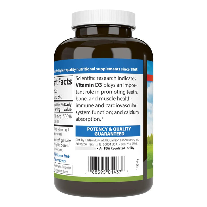 Vitamina D3 4000 Ui 100 Mcg Apoyo Inmunológico Salud Ósea Y - Imagen 3