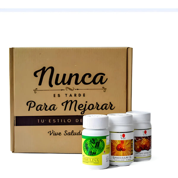 Cápsulas Ganoderma + Espirulina La Original Algas Marinas Y Ganoderma - Imagen 1