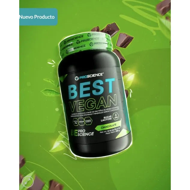 Proteina Vegana Best Vegan 2lb Chocolate - Imagen 5