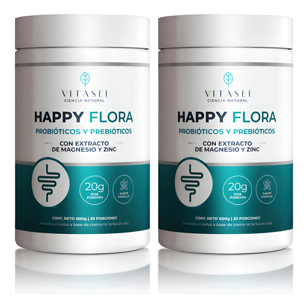 Suplemento Happy Flora X 2 Vainilla - Imagen 1