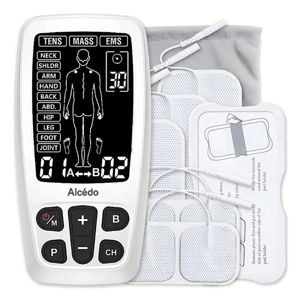Alcedo Tens Unit Machine Estimulador Muscular Para Aliviar E - Imagen 1