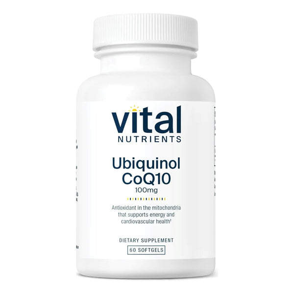 Ubiquinol Coq10 100mg Antioxidante Potente Para Salud Cardio - Imagen 1
