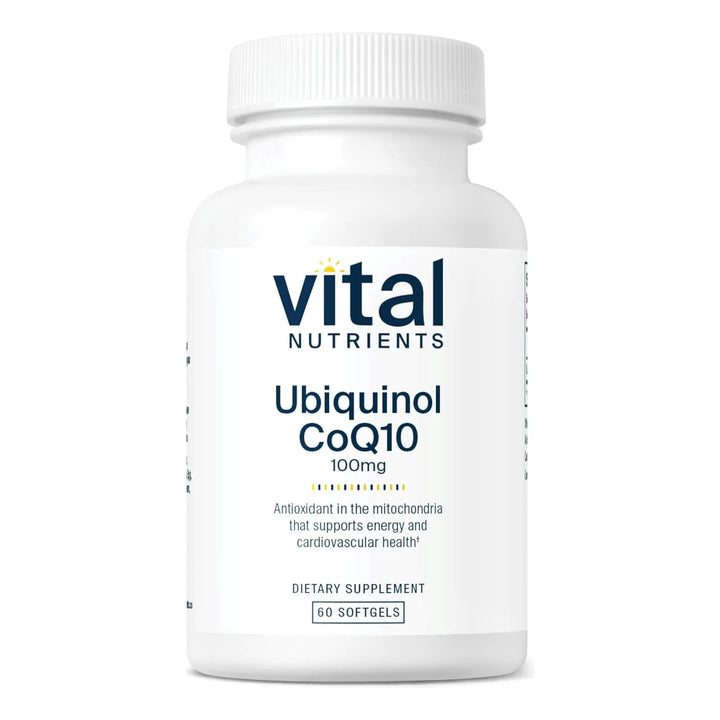 Ubiquinol Coq10 100mg Antioxidante Potente Para Salud Cardio - Imagen 1