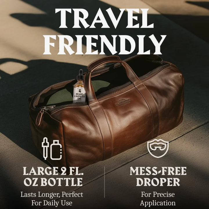 Aceite De Crecimiento De Barba Con Biotina 60 Ml Sin Perfume Fragancia - Imagen 7