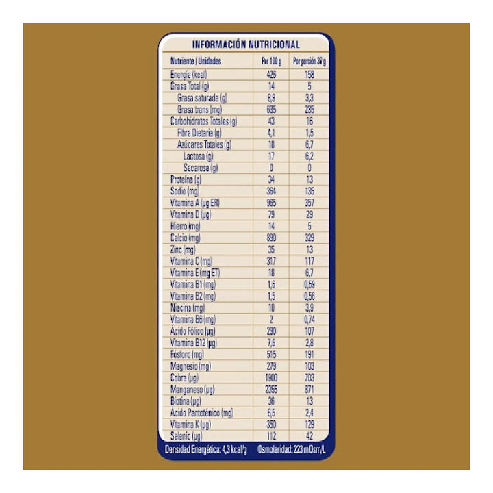 Nutren Senior Vainilla X 370g Vainilla - Imagen 3