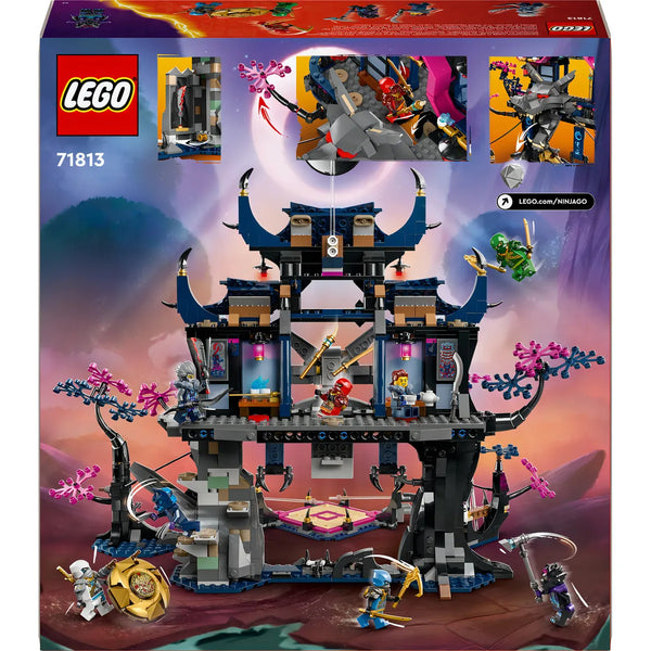 Lego Ninjago Dojo Sombrío De La Máscara De Lobo Set 71813 Con 8 Minifiguras Y Mecanismos Interactivos