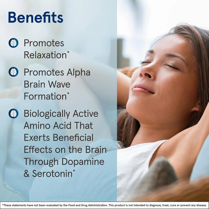 Teanina 100 Mg Aminoacidos Jarrow Formulas 60 Gomitas - Imagen 4