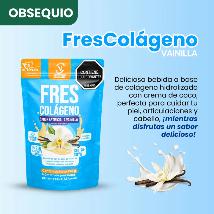 Kit Colágeno Hidrolizado Vitaliah Vainilla X2 + Doypack Vainilla Nf - Imagen 3