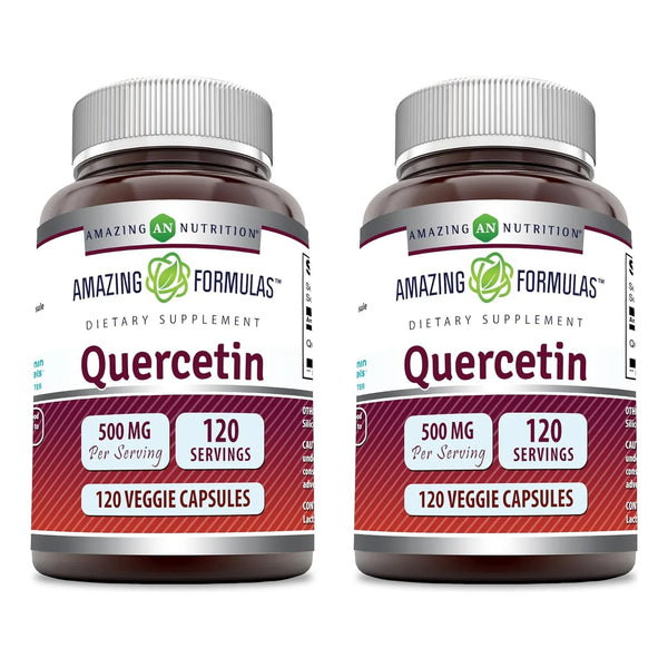 Cápsulas De Quercetina 500 Mg 120 Unidades Apoyo Salud Y Bie - Imagen 1