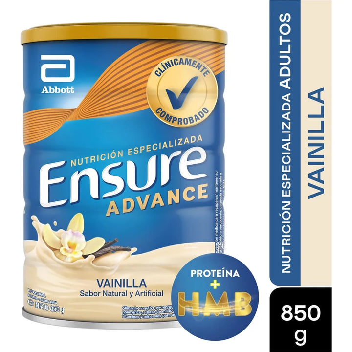 Ensure Advance Vainilla X 850gr - Imagen 1