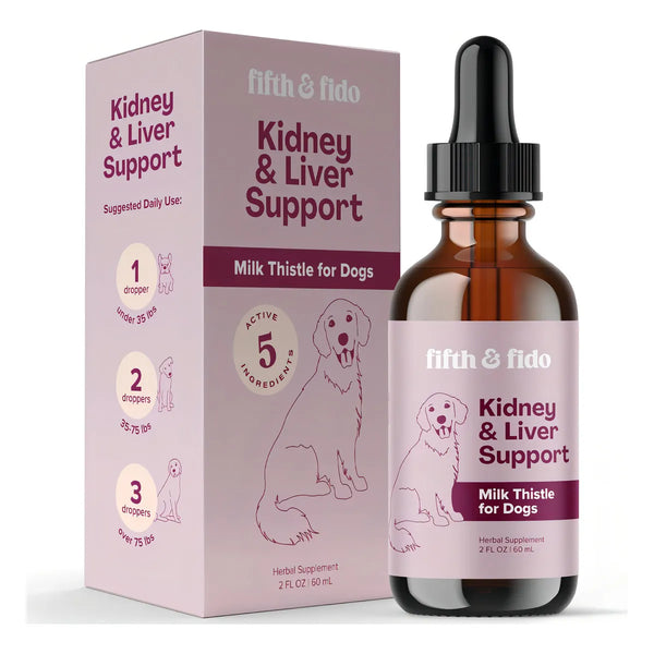 Gotas De Cardo Mariano Para Perros Y Gatos Apoyo Hepático Fó - Imagen 1