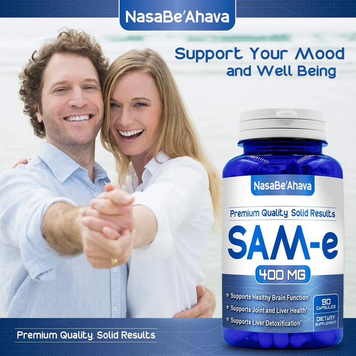 Sam-e 400 Mg Fácil Absorción S-adenosil-l-metionina Apoyo Ar - Imagen 4