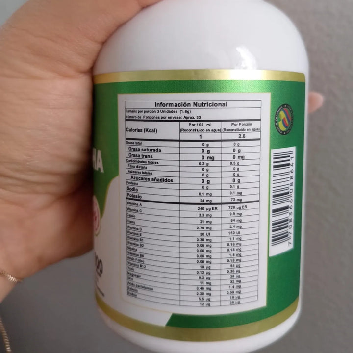 Ashwagandha 100 Capsulas Natural Health Sin Sabor - Imagen 7