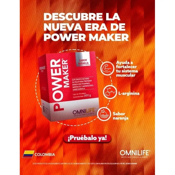 Power Maker 30 Unidades  Naranja - Imagen 2