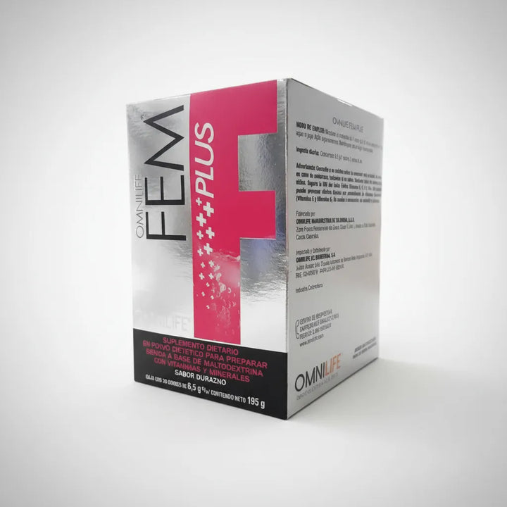 Fem Plus Caja 30 Sobres  Durazno - Imagen 5