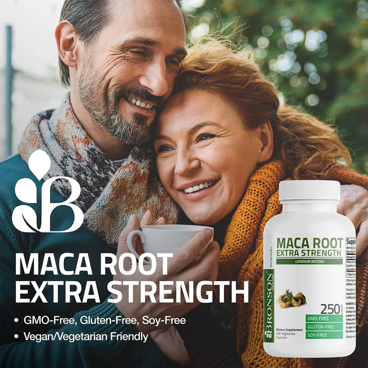 Maca Raíz Extra Lepidium Meyenii 120 Cápsulas Naturales - Imagen 3
