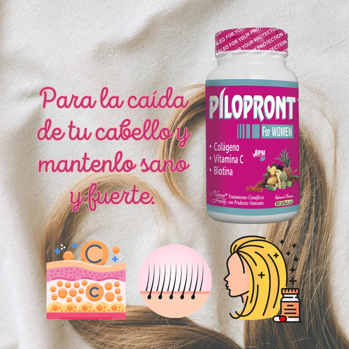 Pilopront Caída Del Cabello X60 - Imagen 2