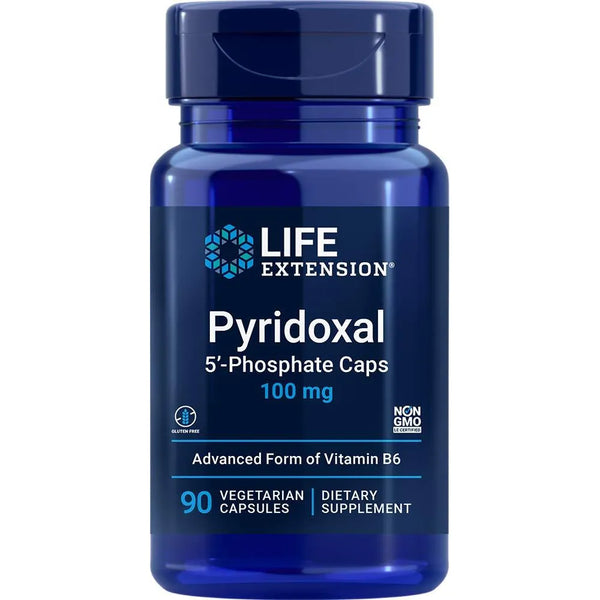 Cápsulas Vegetales De P5p 100 Mg 90 Unidades Vitamina B6 Ava - Imagen 1