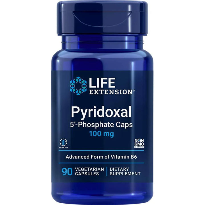 Cápsulas Vegetales De P5p 100 Mg 90 Unidades Vitamina B6 Ava - Imagen 1