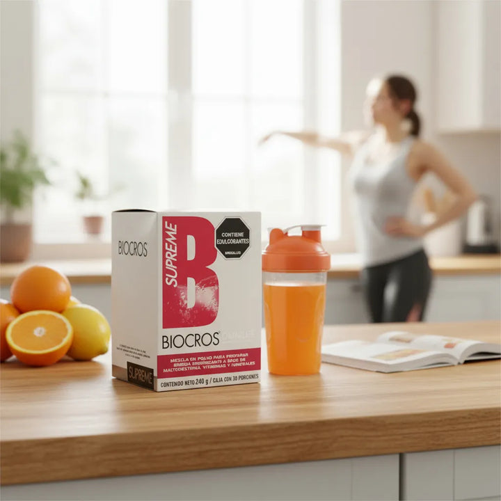 Biocros Supreme Caja 30 Sobres Frutas Cítricas - Imagen 2