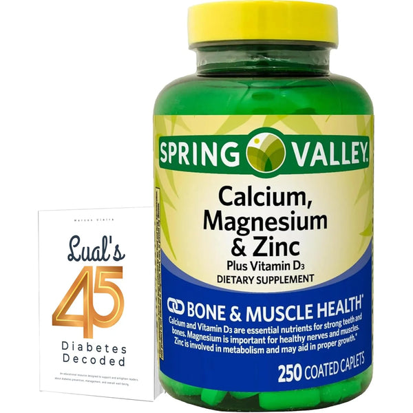 Calcio Magnesio Zinc Vitamina D3 250 Cápsulas Con Adhesivo L - Imagen 1